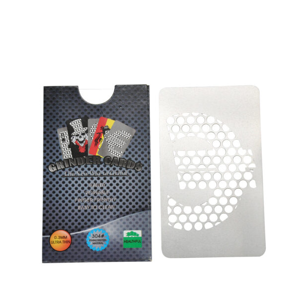 Ace of Space Stainless Steel Card Grinder - Image 4