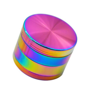 Colorful Zinc Alloy Gradient Weed Grinder