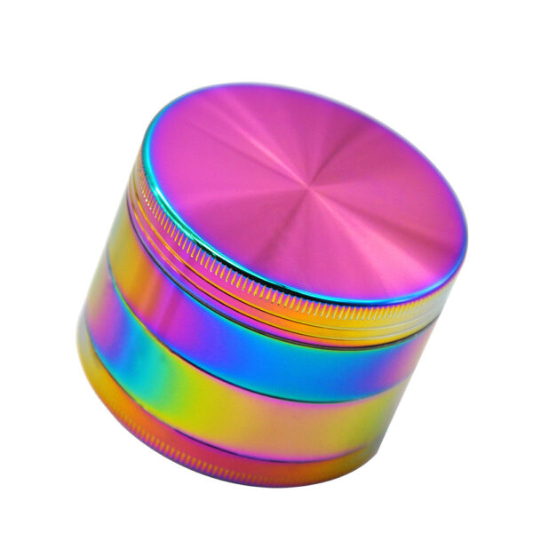 Colorful Zinc Alloy Gradient Weed Grinder