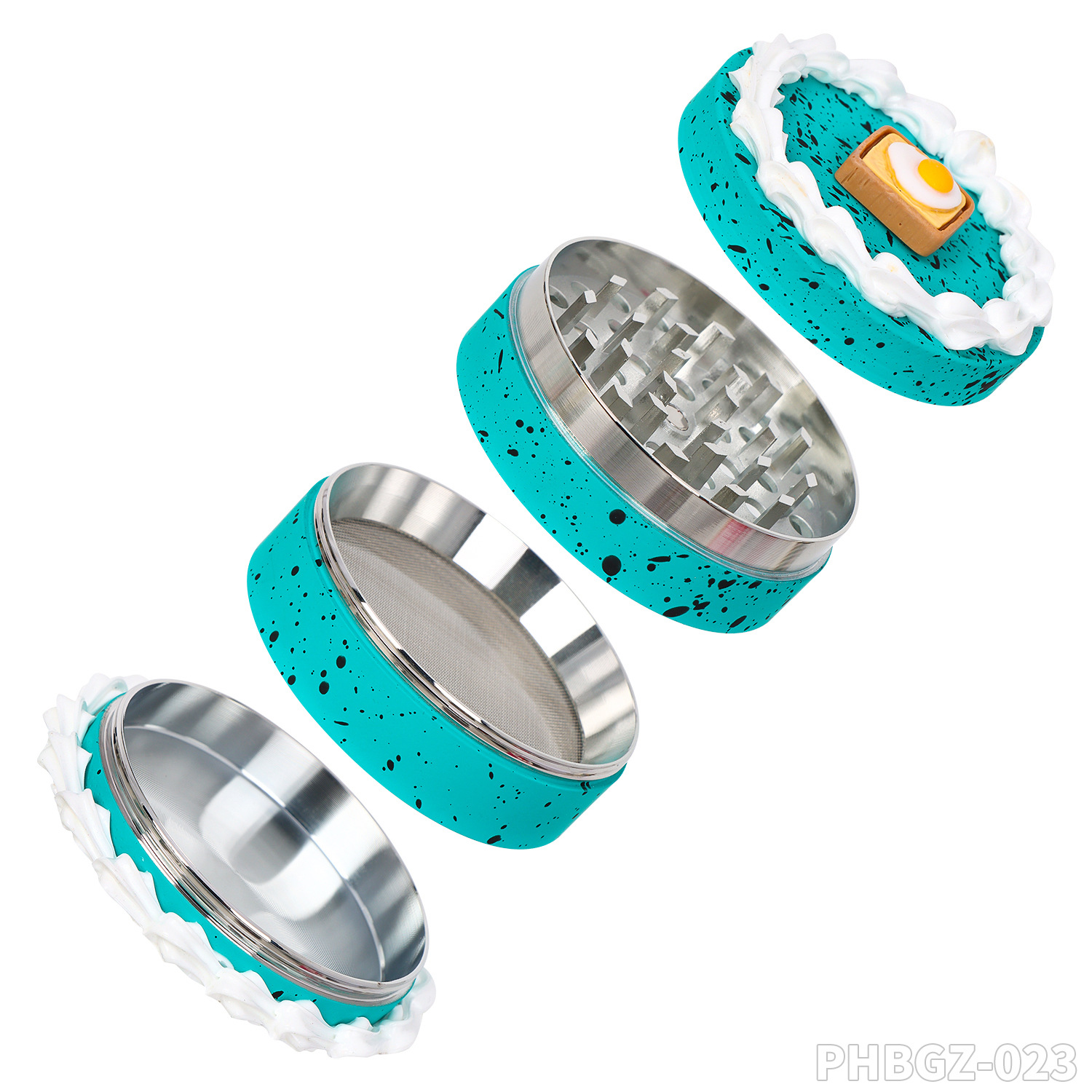 Zinc Alloy Cake Grinder for Cannabis - Image 4