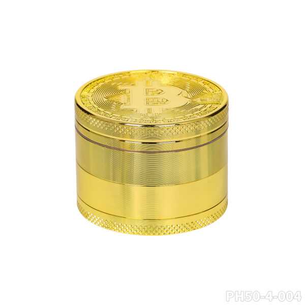 Zinc Gold Coil Grinder 4xParts - Image 4