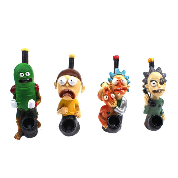 Hand Crafted Resin Medium Pipe - Image 3