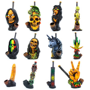 Hand Crafted Resin Medium Pipe