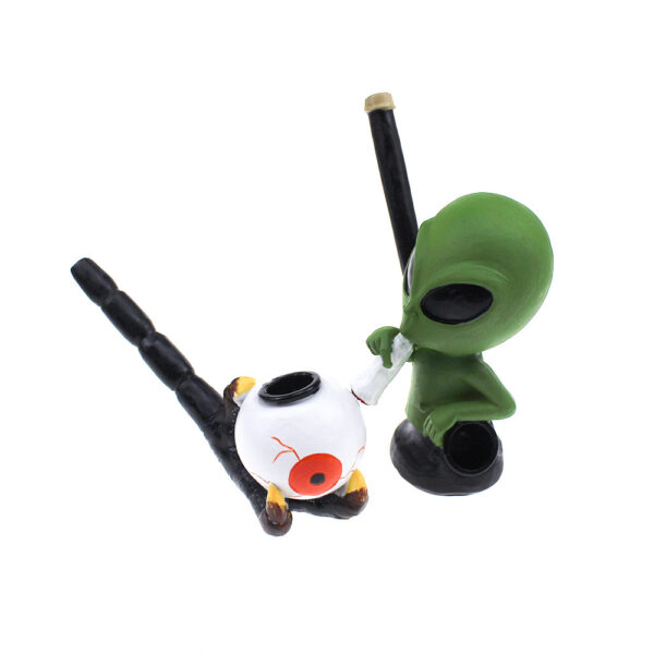 Hand Crafted Resin Medium Pipe - Image 6