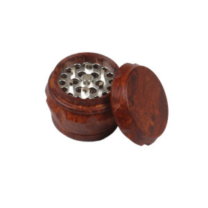 Imitated Wood Spice Metal Herb Grinder