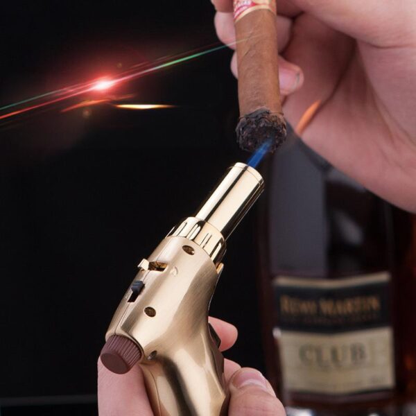 Ucan Jet Flame Refillable Butane Windproof Torch Lighter - Image 5