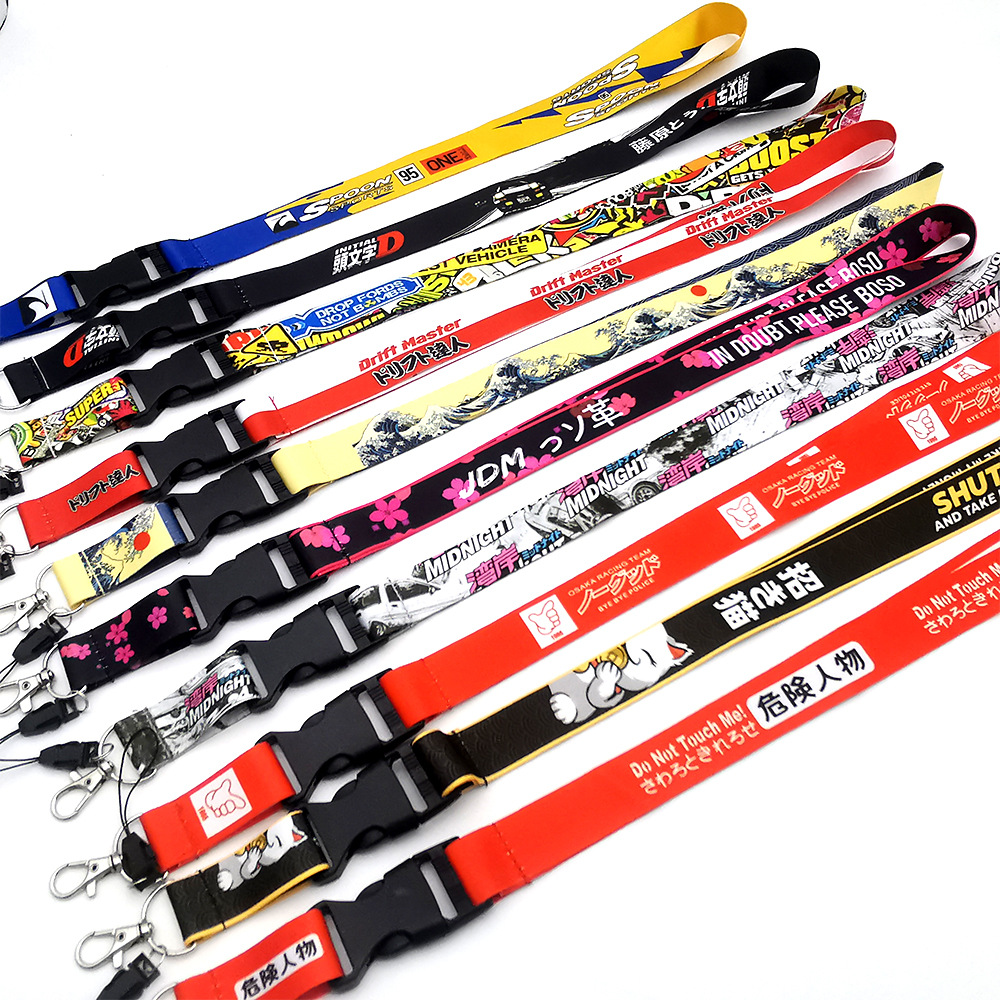 Custom Design Heat Transfer Dye Sublimation Printed Lanyard - Image 7