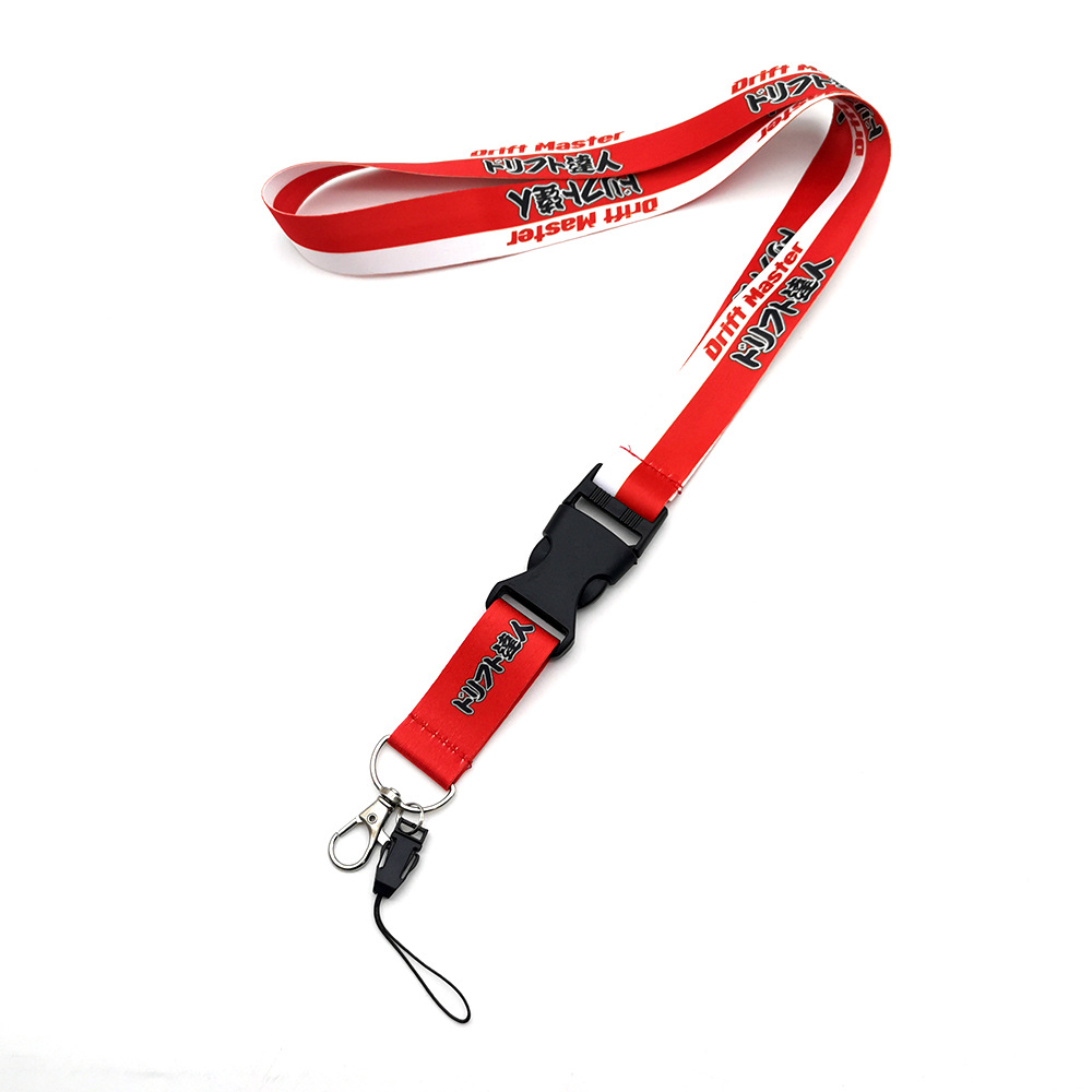 Custom Design Heat Transfer Dye Sublimation Printed Lanyard - Image 4