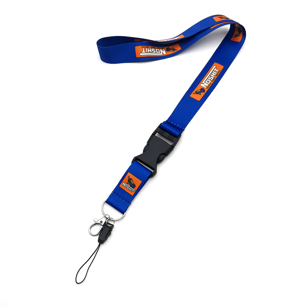 Custom Design Heat Transfer Dye Sublimation Printed Lanyard