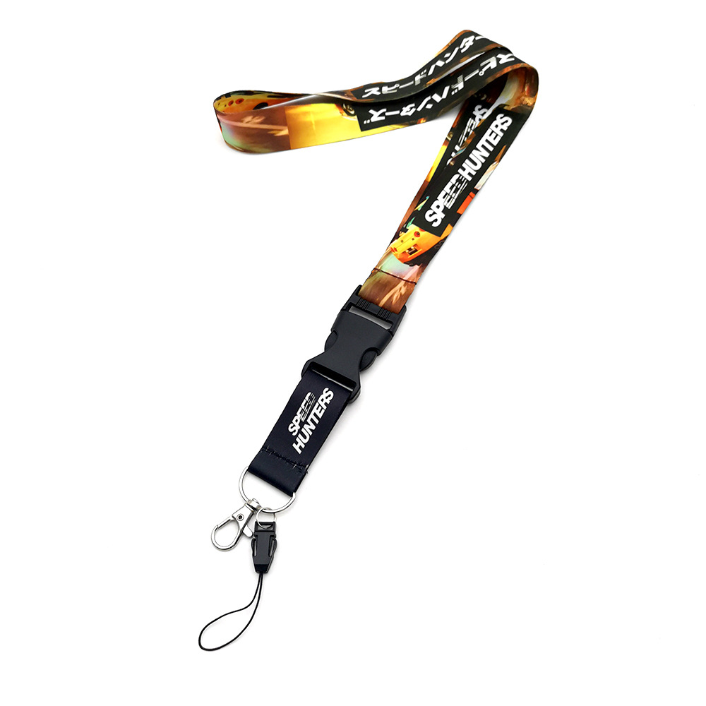 Custom Design Heat Transfer Dye Sublimation Printed Lanyard - Image 2