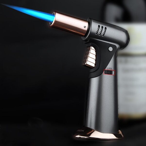 Windproof Metal Jet Butane Torch Lighters - Image 2