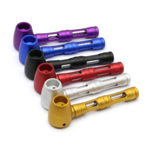 Hot Sale Aluminium Pocket Smoking Hand Pipe