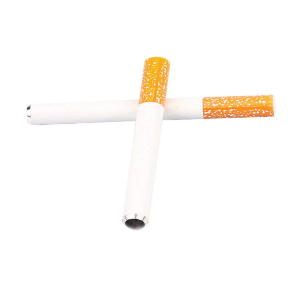 78mm Metal Aluminum Alloy Cigarette-shaped Portable Pipe - Image 3