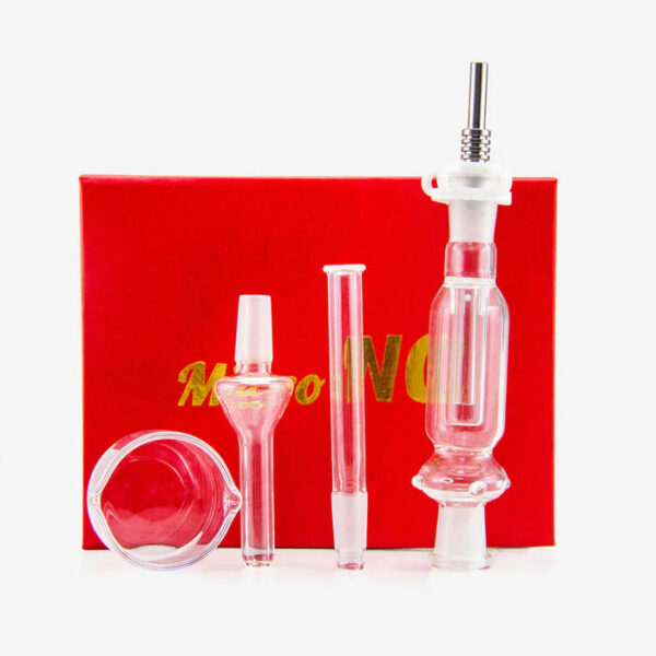 Micro NC Red Box Nectar Collector with Quartz and Titanium Tip kit - Image 3