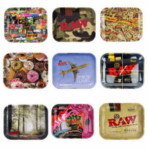 China Factory Wholesale Different Size Raw Metal Rolling Tray