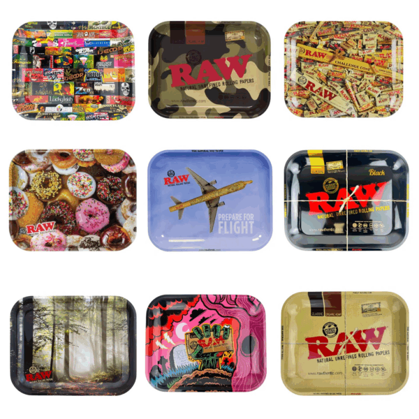 China Factory Wholesale Different Size Raw Metal Rolling Tray