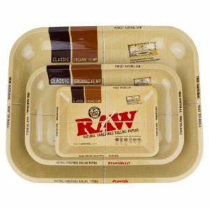 Raw Classic Organic Metal Rolling Tray