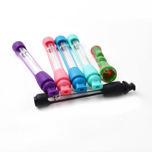 Silicone Skin for 12mm Grav Taster OG Pipe Chillum One Hitter - Image 4