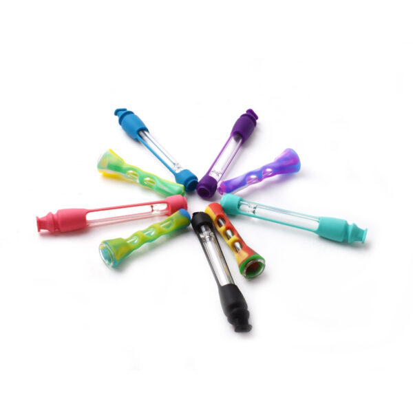 Silicone Skin for 12mm Grav Taster OG Pipe Chillum One Hitter - Image 3