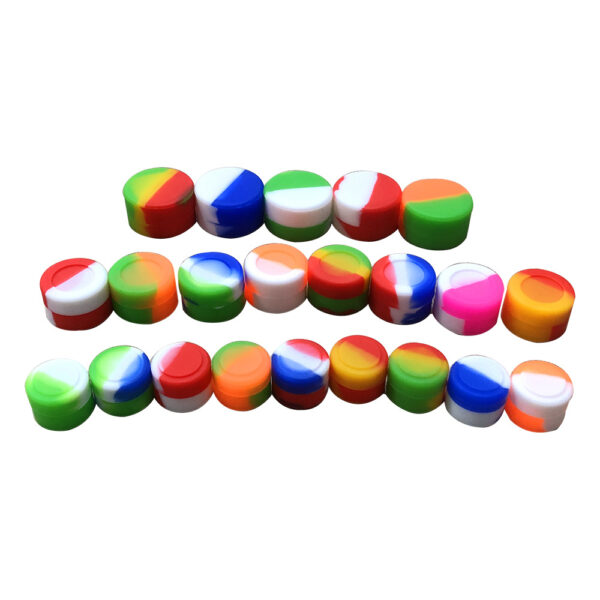 5ml Marbled Silicone Stash Jar Wholesale - Image 7