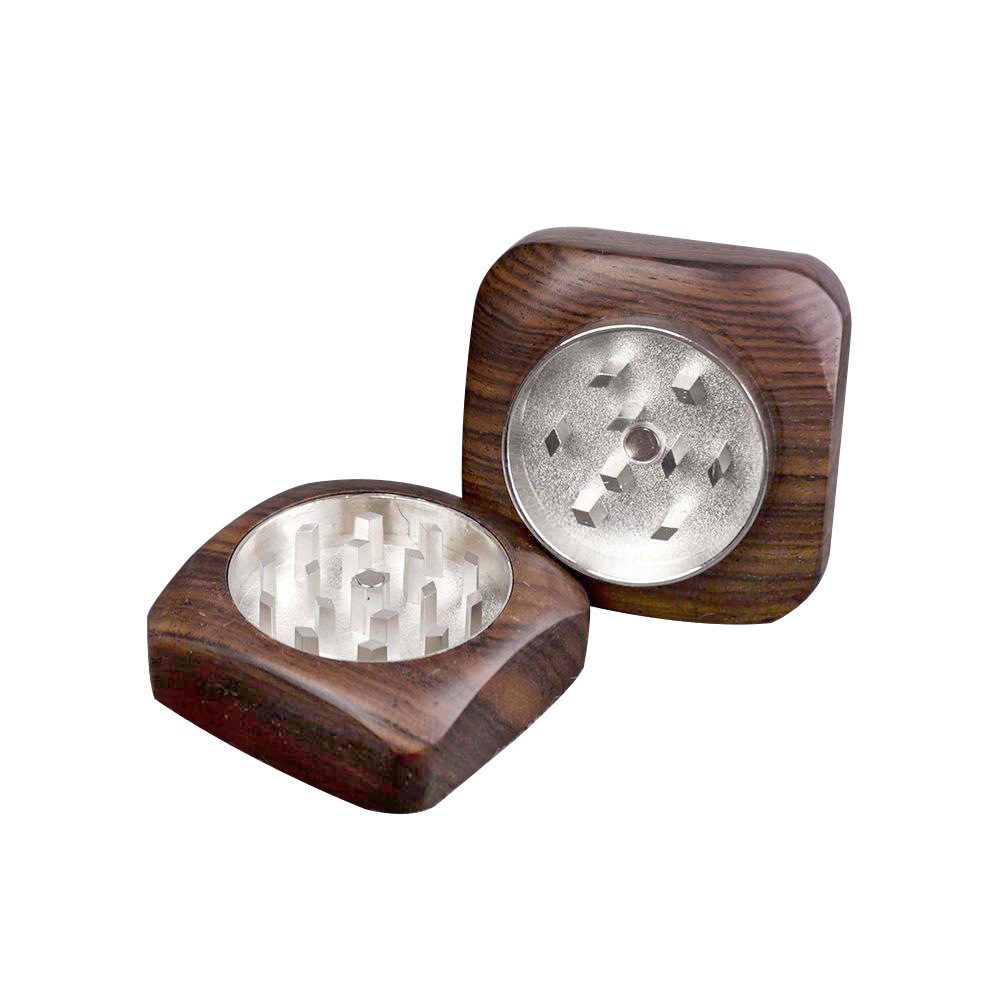 Wooden Herb Grinder 2 Part - Image 3