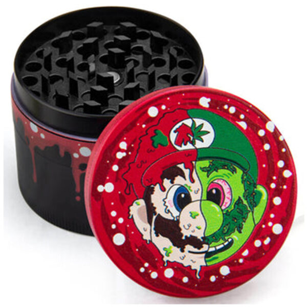Wholesale SP 4 Part Stickers Zinc Grinders - Image 4