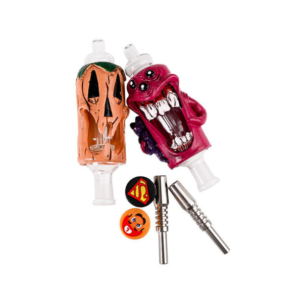 Glass Nectar Collector with 14mm Stainless Steel - Image 5