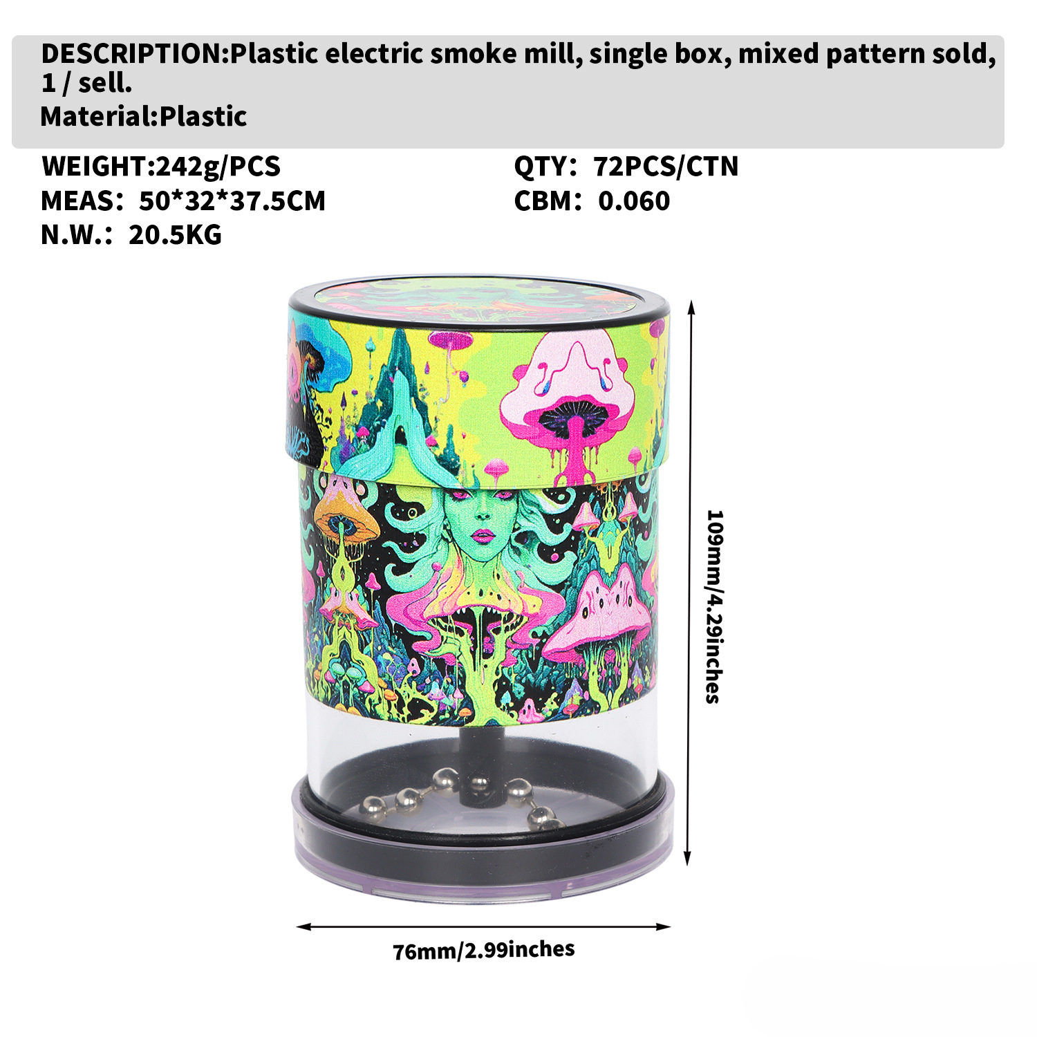 Manual Chain Tobacco Grinder - Image 6
