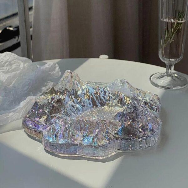 Iceberg glass ashtray - Image 7