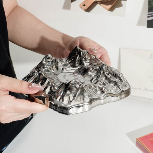 Iceberg glass ashtray - Image 5